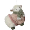 Owca w sweterku - zawieszka choinkowa 13 cm w1