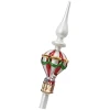 Szklany szpic choinkowy 31 cm balon
