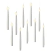 Wiszące świeczki LED - kpl. 10 szt. 15 cm