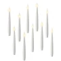 Wiszące świeczki LED - kpl. 10 szt. 15 cm