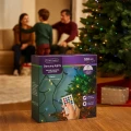 Lampki choinkowe BASIC RGB - z pilotem sterującym 100 LED