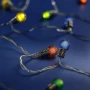 Wielokolorowe światełka choinkowe 20 LED / 2 M - wiśnie żłobione
