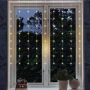 Kurtyna okienna z małymi diodami LED - 1,2x1,2 m zastosowanie
