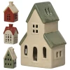 Domek - Porcelanowa figurka świąteczna mix