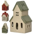 Domek - Porcelanowa figurka świąteczna mix