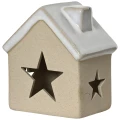 Domek - Porcelanowa figurka świąteczna 11 cm w2