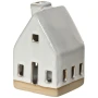 Domek - Porcelanowa figurka świąteczna 11 cm w3