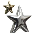 Porcelanowa gwiazda - 9 cm różne kolory
