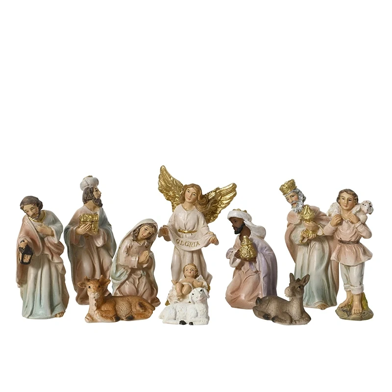 Małe figurki do Szopki Bożonarodzeniowej 8 cm