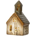 Kościół LED - Figurka dekoracyjna 1 - 13 cm