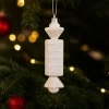 Białe Cukierki - zawieszki plastikowe nietłukące 11,5 cm