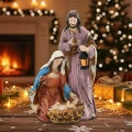 Szopka Bożonarodzeniowa - Święta Rodzina - 21 CM