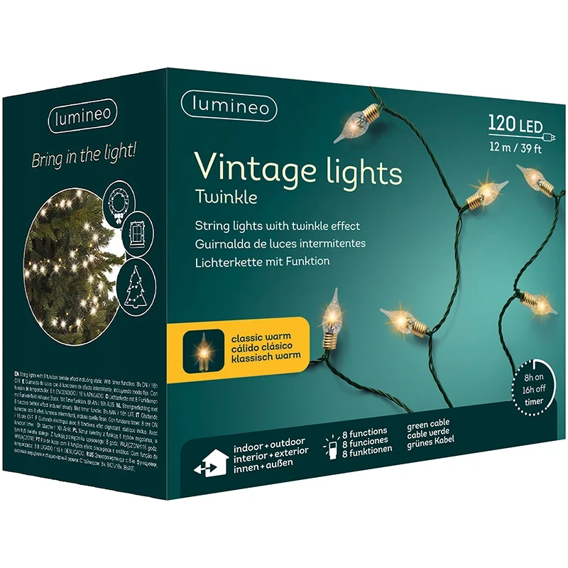 Lampki choinkowe VINTAGE - IP44 fot.1