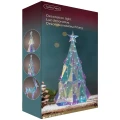 Dekoracyjna choinka z gwiazdą - 40 Micro LED 48 cm