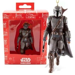 Zawieszka choinkowa 3D Mandalorian z serii STAR WARS od DISNEY