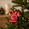 Klasyczny telefon - bombka szklana
