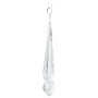 Szklane iryzowane sople choinkowe 12,5 cm fot 8