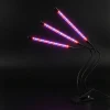 Lampa do wzrostu roślin na USB - 3-ramienna 03