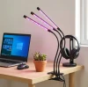 Lampa do wzrostu roślin na USB - 3-ramienna 07
