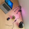 Lampa do wzrostu roślin na USB - 3-ramienna 08