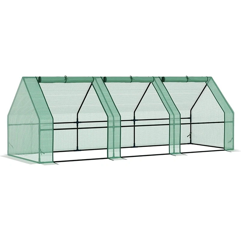 Niski tunel ogrodowy 295x95x95 cm 07