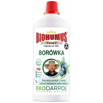 BIOHUMUS EXTRA - Ekologiczny nawóz w płynie do borówek 1L