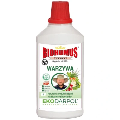 BIOHUMUS EXTRA - Ekologiczny nawóz w płynie do warzyw 1,2L