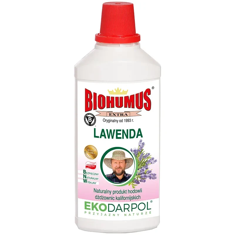 BIOHUMUS EXTRA - Ekologiczny nawóz w płynie do lawendy 1L