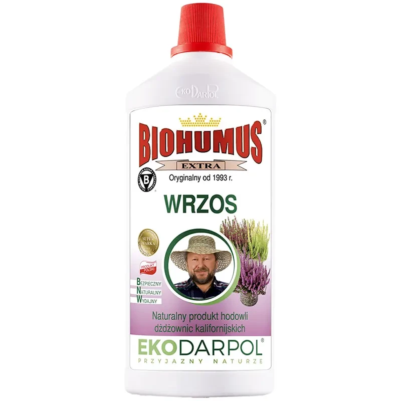 BIOHUMUS EXTRA - Ekologiczny nawóz w płynie do wrzosów 1L