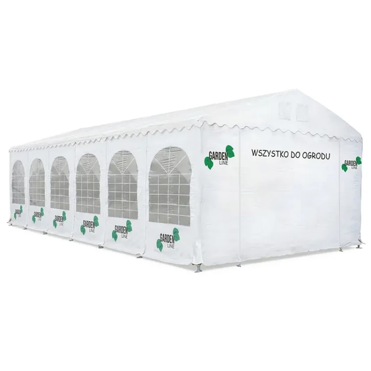 Hala magazynowa - Namiot handlowy, eventowy, gastronomiczny 6x12m H:460cm