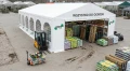 Hala magazynowa - Namiot handlowy, eventowy, gastronomiczny 6x12m H:460cm