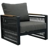 Aluminiowe Meble ogrodowe SKOPJE Zestaw wypoczynkowy sofa fotele stół