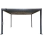 Pergola ogrodowa aluminiowa 3x4 z oświetleniem LED dach regulowany