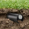 Tunelowa pułapka na krety z tworzywa do ogrodu 20 cm