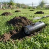 Tunelowa pułapka na krety z tworzywa do ogrodu 20 cm