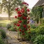 Stalowa pergola kolumnowa do roślin pnących PRIMO 160 cm