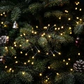 Zewnętrzne lampki choinkowe 3000LED 28m Ciepłe białe IP44
