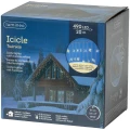 Kurtyna LED Sople 20 m 490 LED ciepły biały/zimny biały FLASH czarny kab