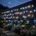 Kurtyna LED Sople 20 m 490 LED ciepły biały/zimny biały FLASH czarny kab