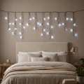 Kurtyna LED Sople 490 LED Zimna Biel 20 m IP44