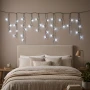 Kurtyna LED Sople 490 LED Zimna Biel 20 m IP44