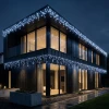 Zewnętrzna Kurtyna Świetlna Sople 259 LED IP44