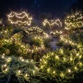 Zewnętrzne Lampki Choinkowe Ciepły Biały 2000 LED 45 m