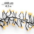 Lampki choinkowe CLUSTER TWINKLE 448LED 4,2m klasyczny ciepły