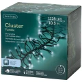 Lampki choinkowe CLUSTER TWINKLE 1128LED 10,5m zimny biały