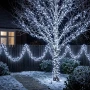 Lampki choinkowe CLUSTER TWINKLE 1128LED 10,5m zimny biały