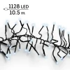 Lampki choinkowe CLUSTER TWINKLE 1128LED 10,5m zimny biały