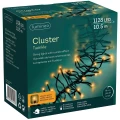 Lampki choinkowe CLUSTER TWINKLE 1128LED 10,5m klasyczny ciepły