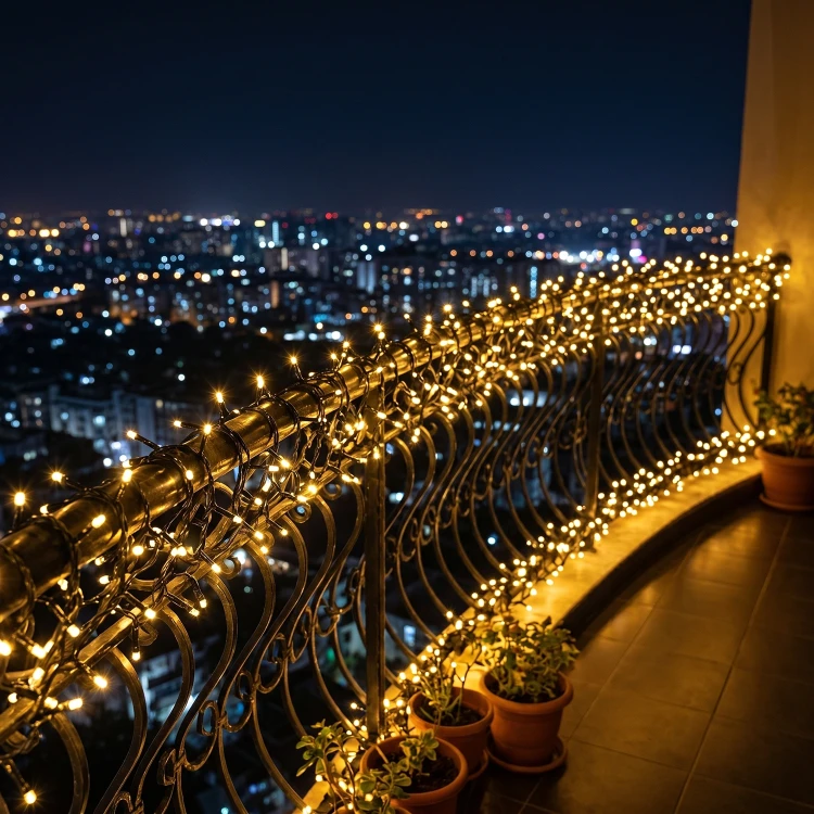 Lampki choinkowe CLUSTER TWINKLE 1128LED 10,5m klasyczny ciepły