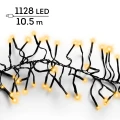 Lampki choinkowe CLUSTER TWINKLE 1128LED 10,5m klasyczny ciepły